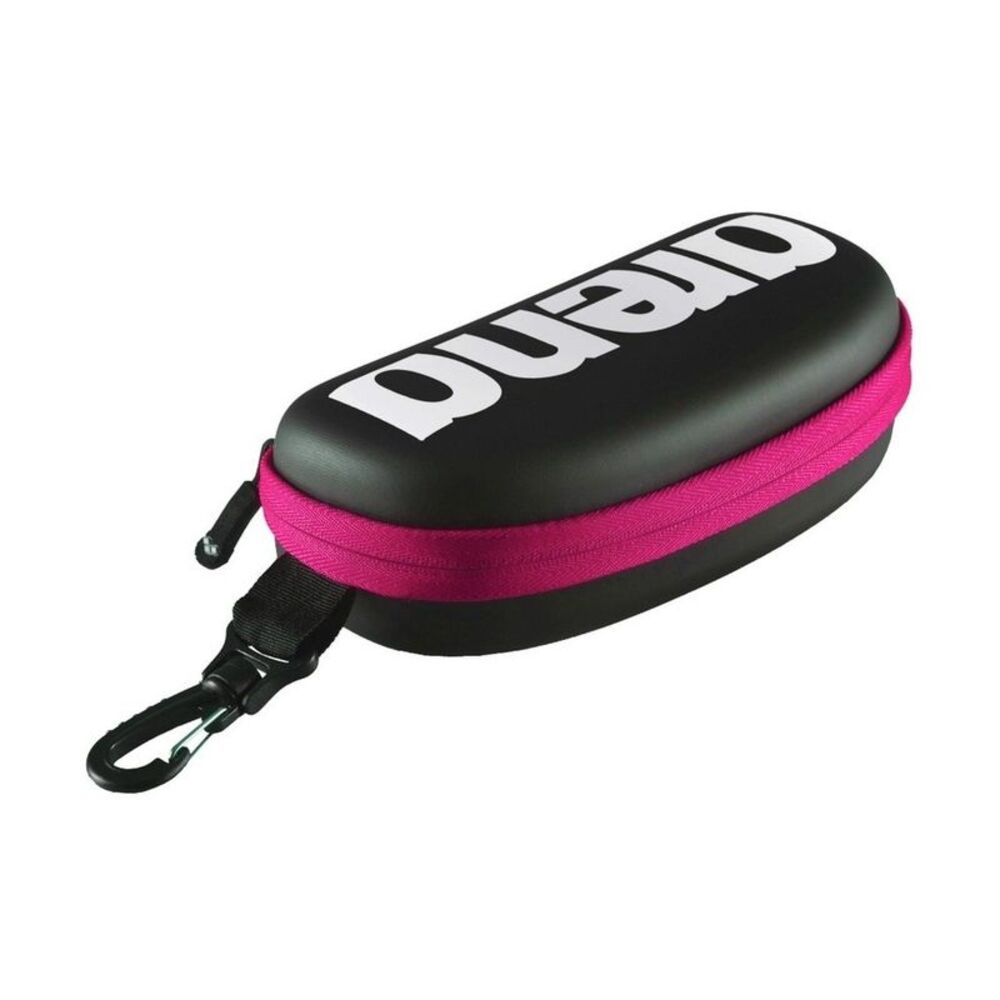 Arena Swimming Goggles Case / Black/White/Fuchsia